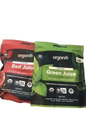 Organifi Green Juice and Red Juice Combo Pack Superfood Supplement New