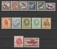 AUSTRALIA 1959/64 SG 316/327 MNH