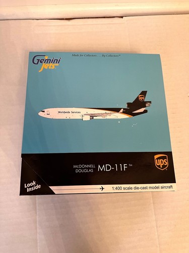 Gemini Jets 1:400 Scale Model Airplane UPS MD-11F N280UP GJUPS1829 - Picture 2 of 6
