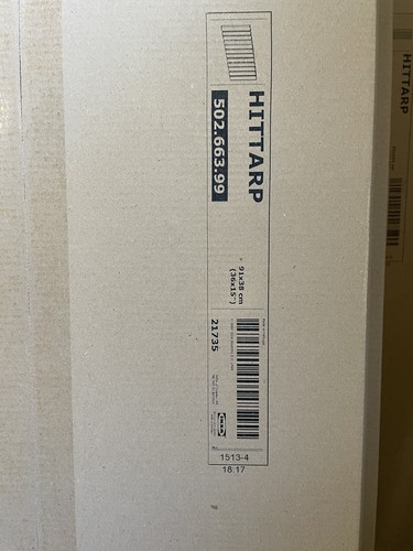 Façade De Tiroir IKEA Hittarp – Blanche – 21x20 Cm – Neuve