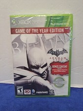 Arkham City Batman Edition XBOX  360 Plastic Tore Game of the Year Edition 