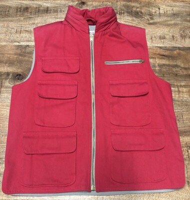 Gilet de pêche à la mouche vintage Orvis homme moyen multi