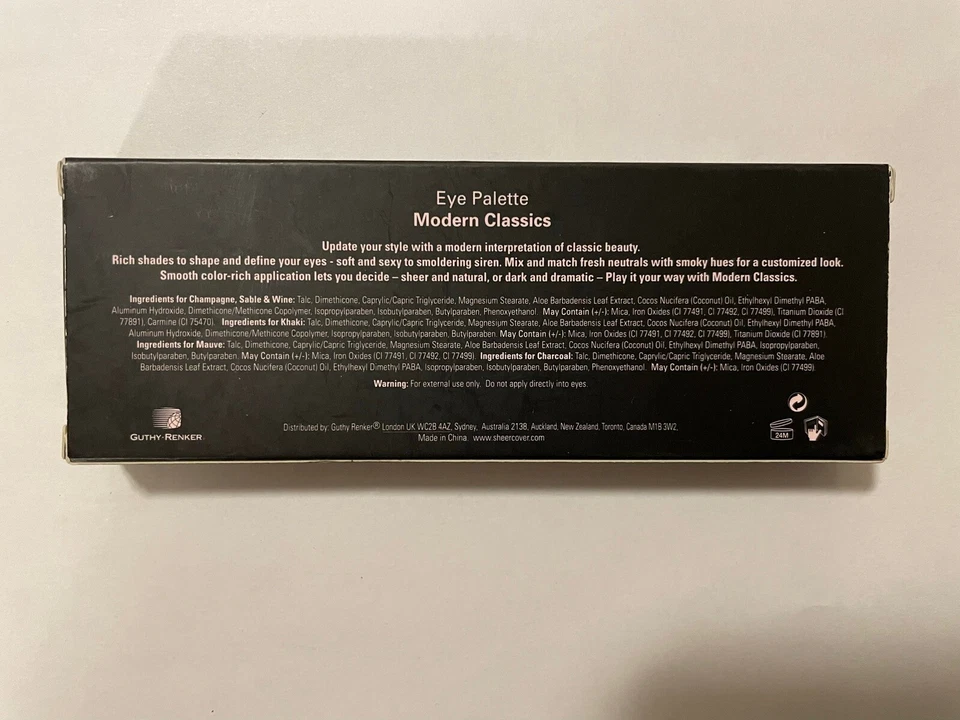 Sheer Cover - Modern Classics Eye Palette - 0.205 Oz - Discontinued - Image 4 of 4