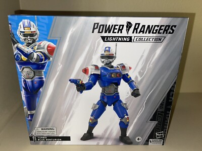 Hasbro Power Rangers Lightning Turbo Blue Senturion Deluxe 6-Inch Action Figure