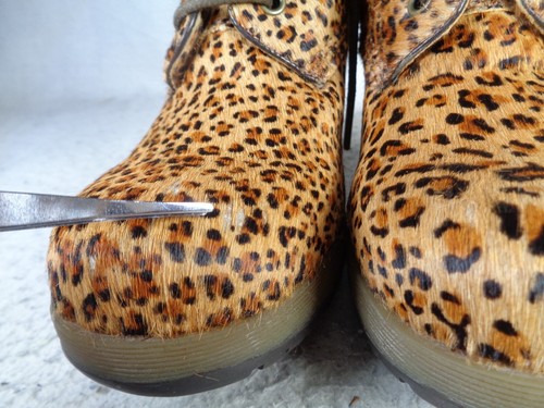Dr Martens Darcie Leopard Heeled Boots Womens US 8 13677280 Animal Print READ - Picture 3 of 14