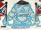 BIZARRE hand painted CHARLOTTE HARBOR FLORIDA advertising sign A1 AUTO SALES — photo 2
