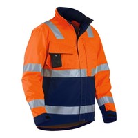 BlakläDer Warnschutz-Jacke Orange Marineblau Unisex-GrößE: Xl