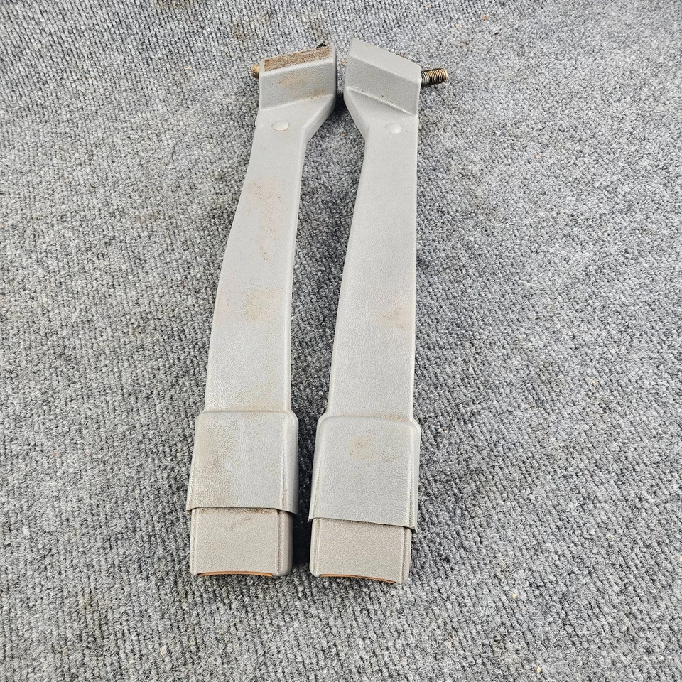 88-99 OBS Chevy GMC C/K 1500 camión canastilla izquierda derecha cinturón de seguridad hebilla gris OEM Foto 2 de 4