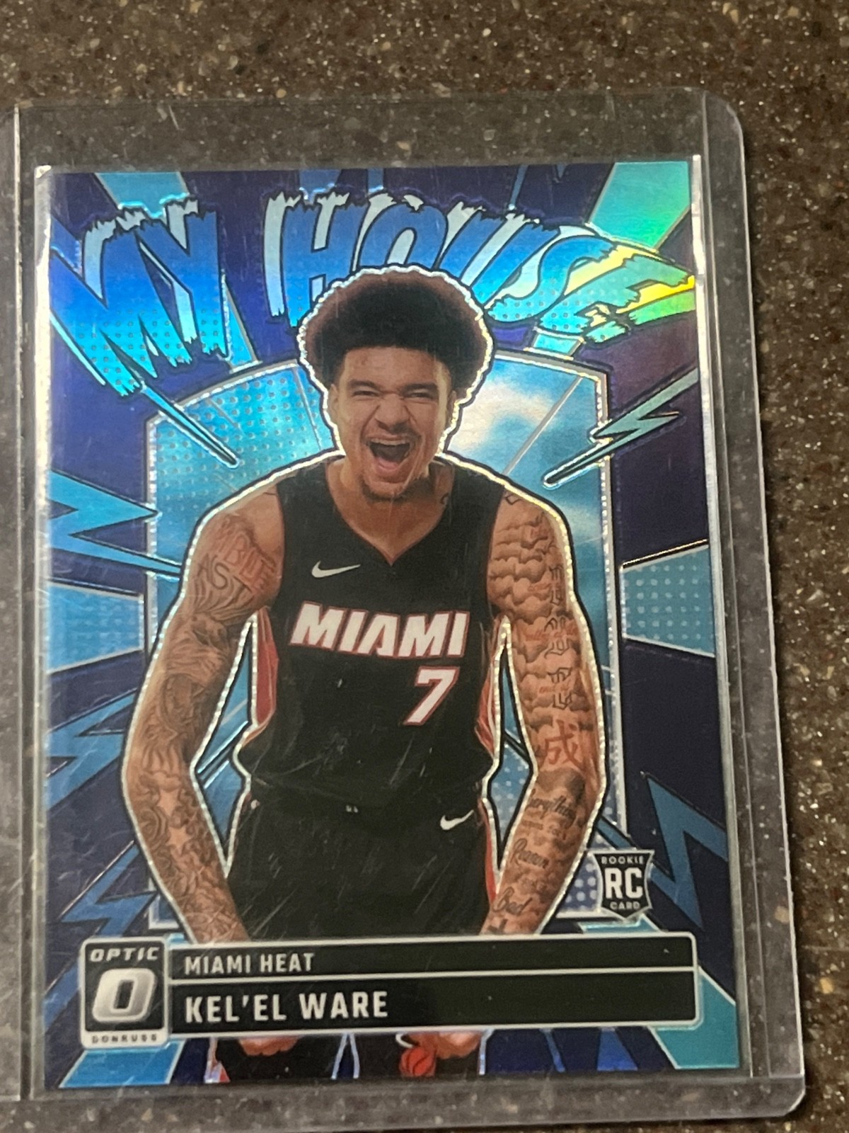 2024-25 Panini Donruss Optic - My House Kel'el Ware #11 Purple Shimmer Prizm...