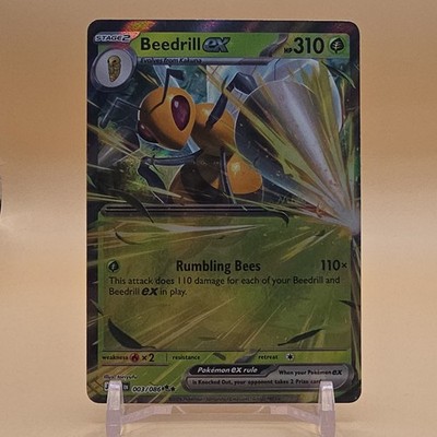 beedrill ex pokemon card Attack 2 Pokmon Beedrill EX 003/086 Holo