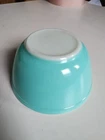 Pyrex 402 Mixing Bowl Robin Egg Blue Vintage Glass USA