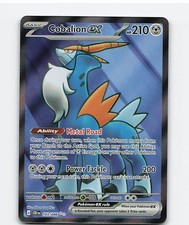 Cobalion ex 103/086 Ultra Rare Chaos Rising Pokemon Holo Near Mint