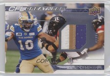 2023 Upper Deck CFL CFL Greatness Game Patch 17/35 Nic Demski #CG-ND Patch 1o9l