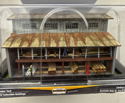 Menards Gold Line 279-5530 HO Scale Cripple Creek Lumber Yard Building NIP