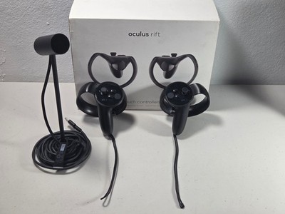 Oculus Rift Wireless Touch Controllers and sensor - Black