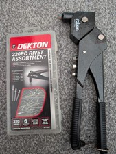 Rolson Dekton Assorted Rivet Gun Kit