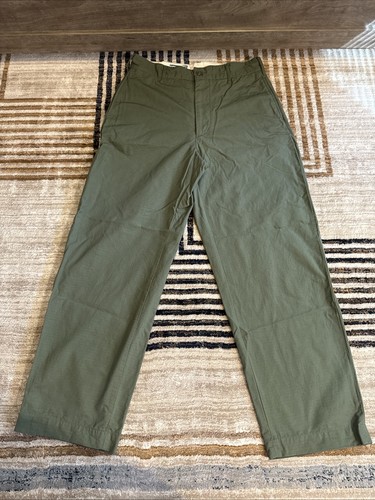 Engineered Garments Workaday Chino Olive Ripstop Sz Small