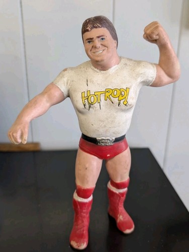 WWE Roddy Piper Wrestling figure WWF LJN Rubber To...