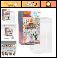 Pokemon TCG Booster Bundle Case 12 Pack Rigid PET Protector UV Blocking Clear