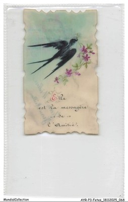 AYRP3-0163-FETES - Celluloid Card - She is the Messenger of Friendship