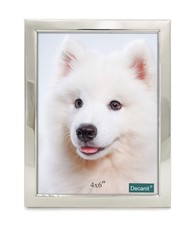 4x6 Picture Frames Silver Metal Photo Frames For Tabletop Display and Wall De...