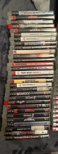 PS3 Games Lot Of 30
