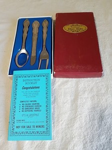 Personal Diet Aids Weight Loss Gag Gift Flatware Set A1