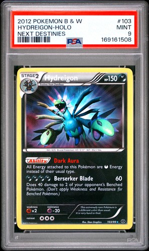Hydreigon graded PSA 9 for sale on eBay