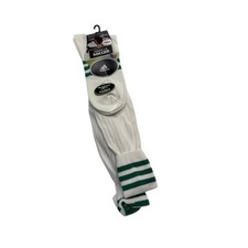 NEW Adidas Copa Edge Soccer Socks Knee High White/Black Youth LG Shoe Size 3-9