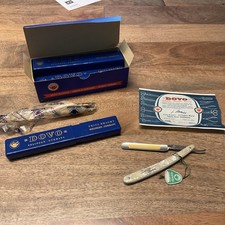 DOVO Solingen No.42 3/8 INOX NOS Factory Sealed Straight Razor Vintage Germany