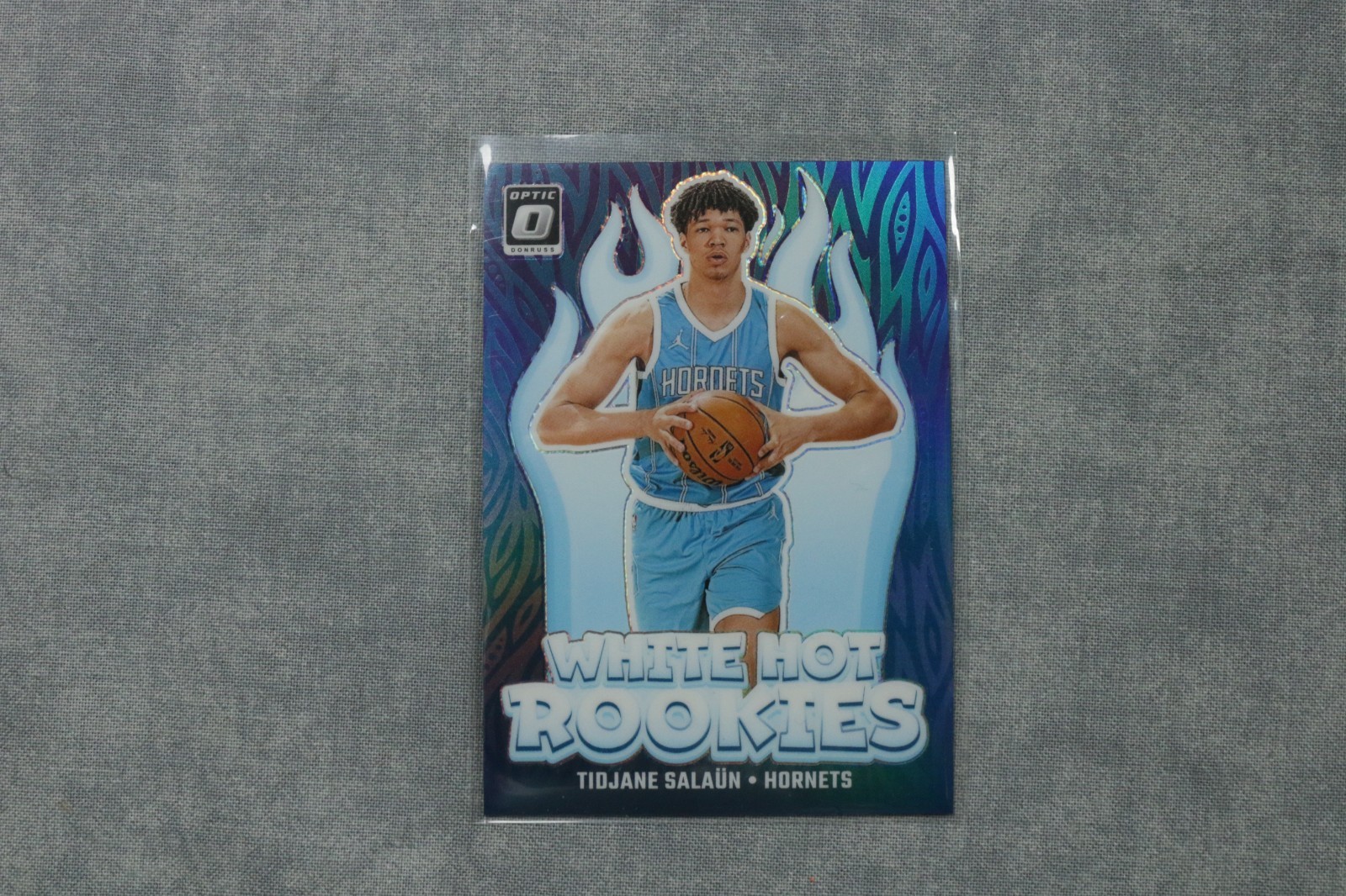 Panini Donruss Optic 2024-25 Tidjane Salaun White Hot Rookies #3 Hornets