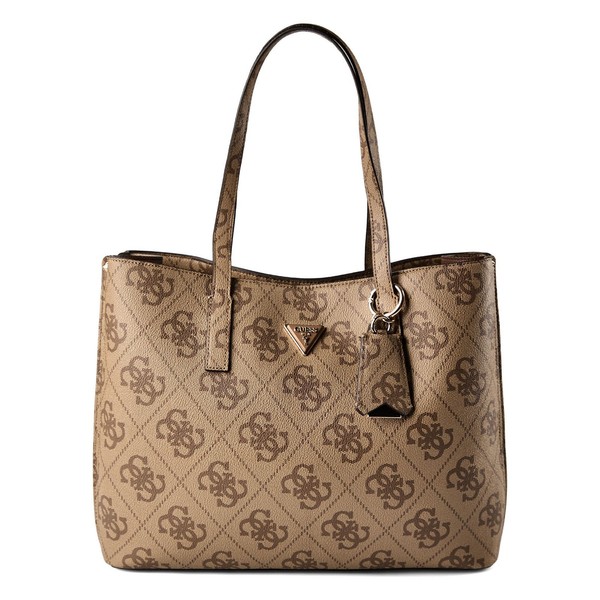 Guess Meridian Ii Shopper Tasche 36Cm #GUE-HWOS69_74230 (Latte Logo)-image
