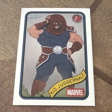 marvel topps chrome 2025 Base Cards KID JUGGERNAUT 60