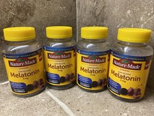 4 Nature Made Time Release Melatonin 3mg Gummies 240 TOTAL 