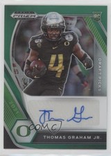 2021 Panini Prizm Draft Picks Green Thomas Graham Jr #DPA-TGH Auto 0d6s