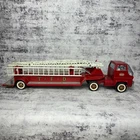 Vintage Tonka TFD Aerial Ladder Fire Truck Pressed Steel 1960s Red