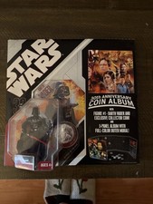 Star Wars 30th Anniversary Coin Album with Darth Vader Figure and Collector Coin