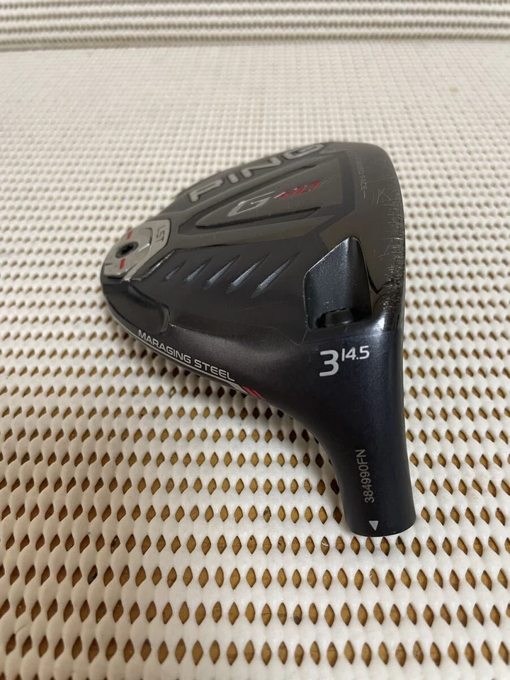 PING G410 LST 3W 14.5 Fairway Wood HEAD ONLY w/HC Right Hand Used Golf Japan - Image 3 of 4