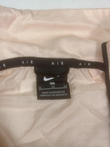 Chaqueta cortavientos ligera Nike Air para mujer XL cremallera para correr deporte malla - Imagen 5 de 14