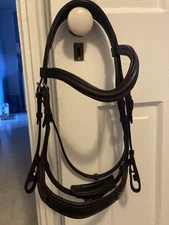 Ergonomic Padded Bridle Pony Sized With Reins Milestone Equestrian