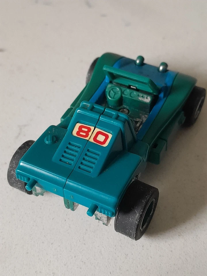 De colección 1982 GO-BOTS ROBO BUGGY Buggyman MR-08 Tonka Bandai Popy Blue Renegade Foto 2 de 4