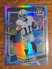 2023 Panini Donruss Optic Rated Rookie RC Silver #261 Tre Tucker Raiders 