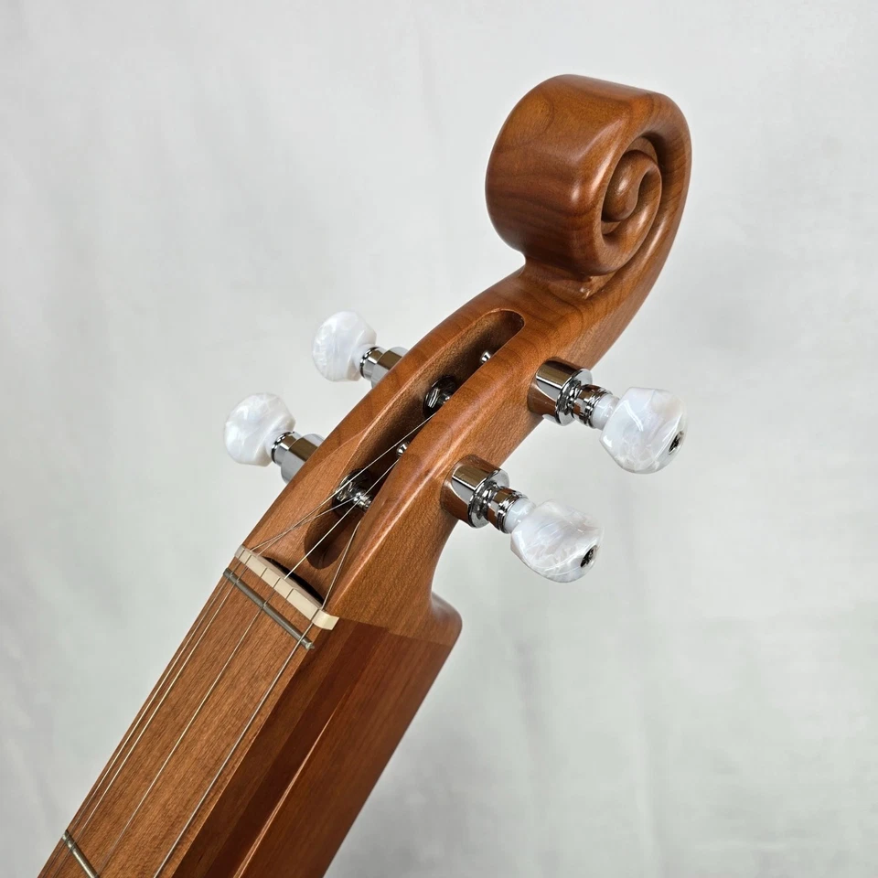 2006 McSpadden 4STCC Свиток Вишня 4-Струнный Горный Цимбал Чехол и Аксессуары - Изображение 3 из 4