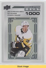 2022 Upper Deck Series 2 Population Count 1000 /1000 Filip Hallander READ 16f8