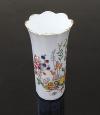 Vintage Aynsley Somerset Pattern Vase Bone China Height 6" Floral Pattern, VGC