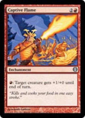 Captive Flame - DDKD MTG - Light Play