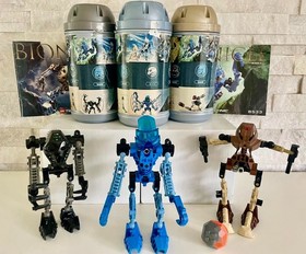 Bionicle Toa Mata: 8531, 8532, 8533 , 8535 +  Canisters  & Most with Manuals