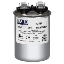 15 uf/MFD 370-440 VAC volts Round Run Capacitor 50/60 Hz -Lot-1