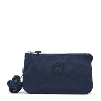 Kipling Handtasche Tasche Creativity L Kosmetiktasche BLUE BLEU 2 UVP 29£