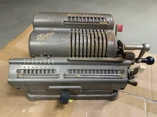 Vintage Thales Patent CER Mechanical Calculator